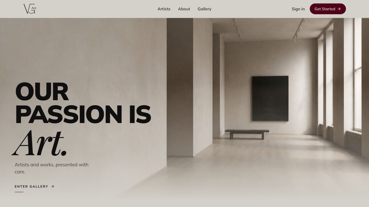 Gegenschatz Art: Einstieg in die digitale Galerie